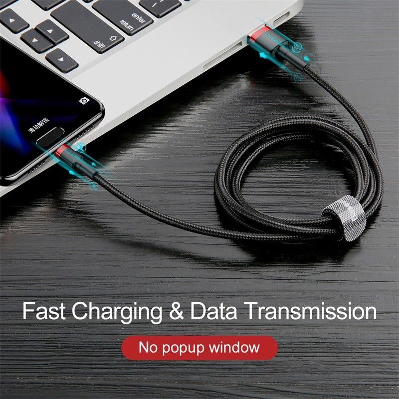 Baseus USB Type C Cable USB-C Fast Charging Data Cord for Samsung Google Huawei gallery