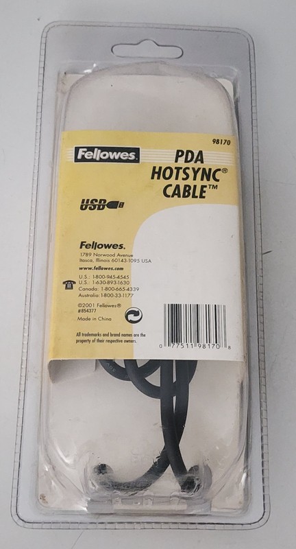 Fellowees PDA Hotsync Cable USB Cable Compaq Ipaq PDA to Laptop gallery