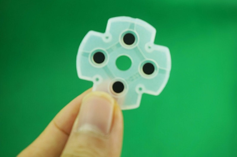 Controller Rubber Conductive Pad Silicon Buttons For Sony PS4 Repair Replacement gallery