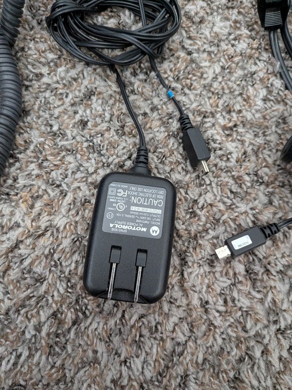 Charging / AC Cable Lot - 9 Cables, Phillips, Samsung, Motorola Etc gallery