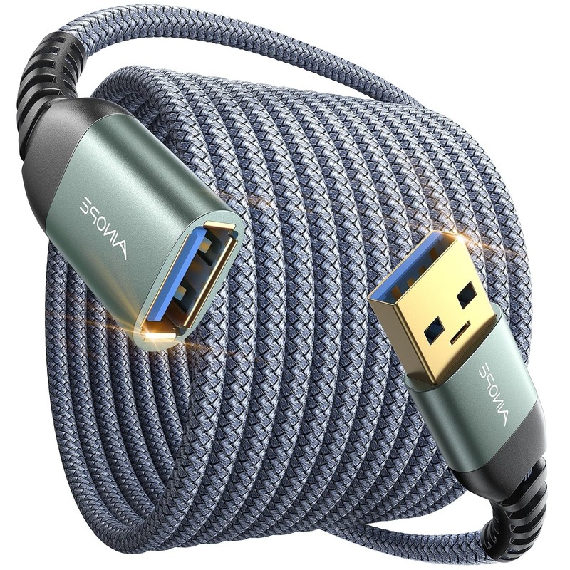 USB Extension Cable,USB Extender,USB 3.0 Extension Cable, Male to Female Cord... gallery