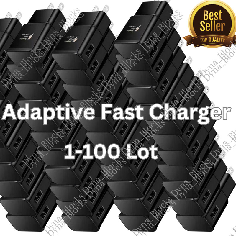 Wholesale Bulk Adaptive Fast USB Wall Charger Block Power Adapter For Samsung LG
