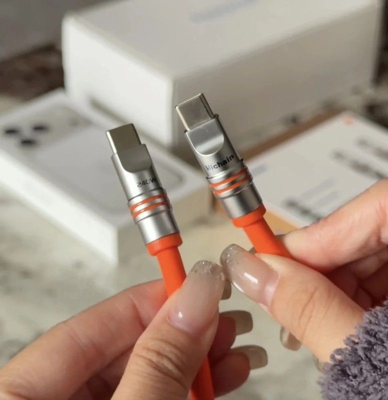 240W USB-C PD Cable iPhone MacBook Samsung Xiaomi Liquid Silicone Fast Charge gallery