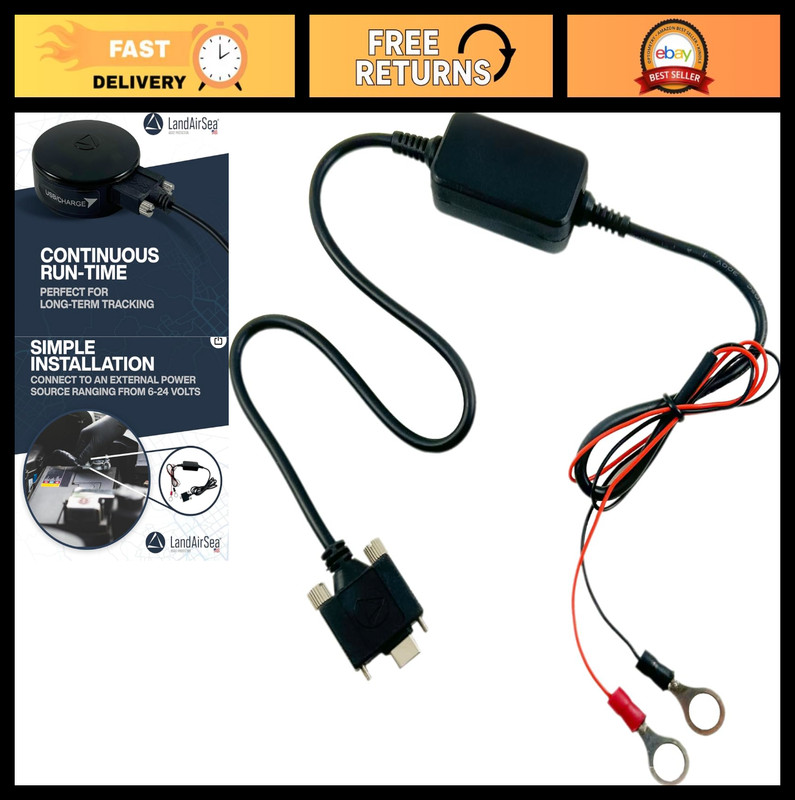 USB-C Hardwire Power Adapter Cable 54 – Connects to External Power Source