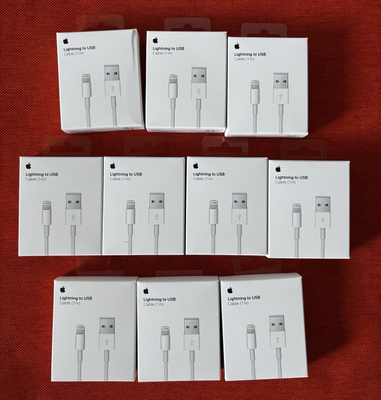 Apple Lightning To USB Cable 1 M Lot Of 10