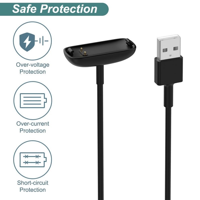 Charger for Fitbit Inspire 3 Fitness Tracker (1ft/30cm) gallery