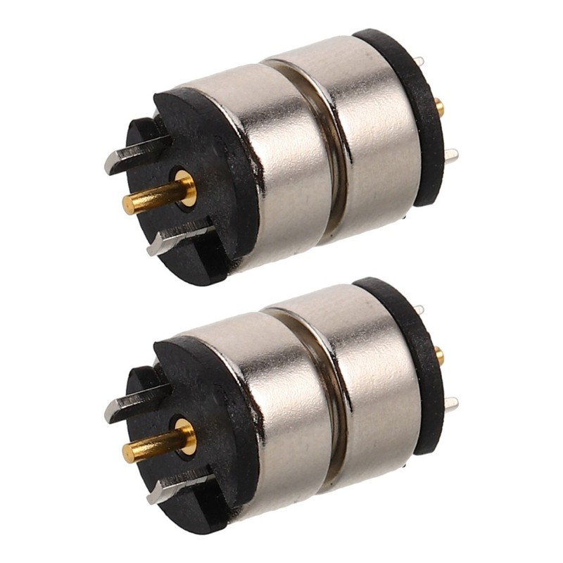 2 Sets Magnetic Charging Adsorption Type Power Jack Connector