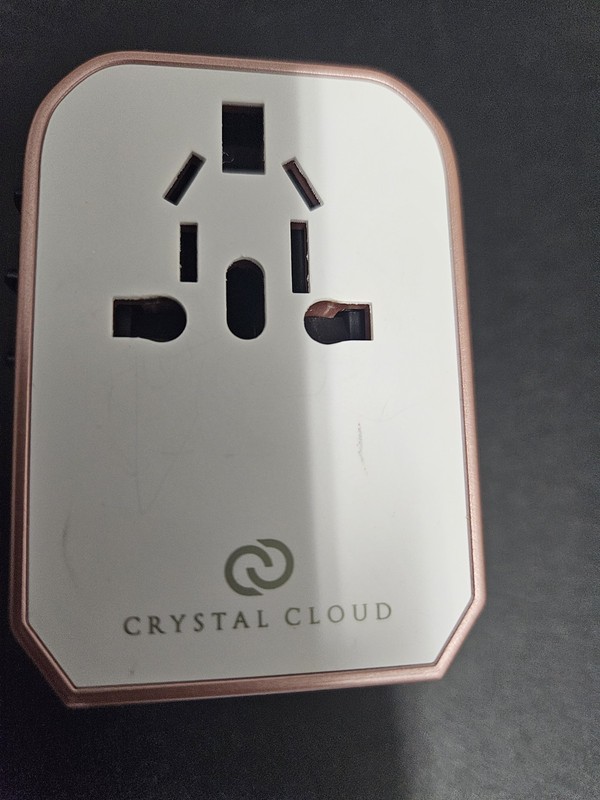 Crystal Cloud Travel Adapter gallery