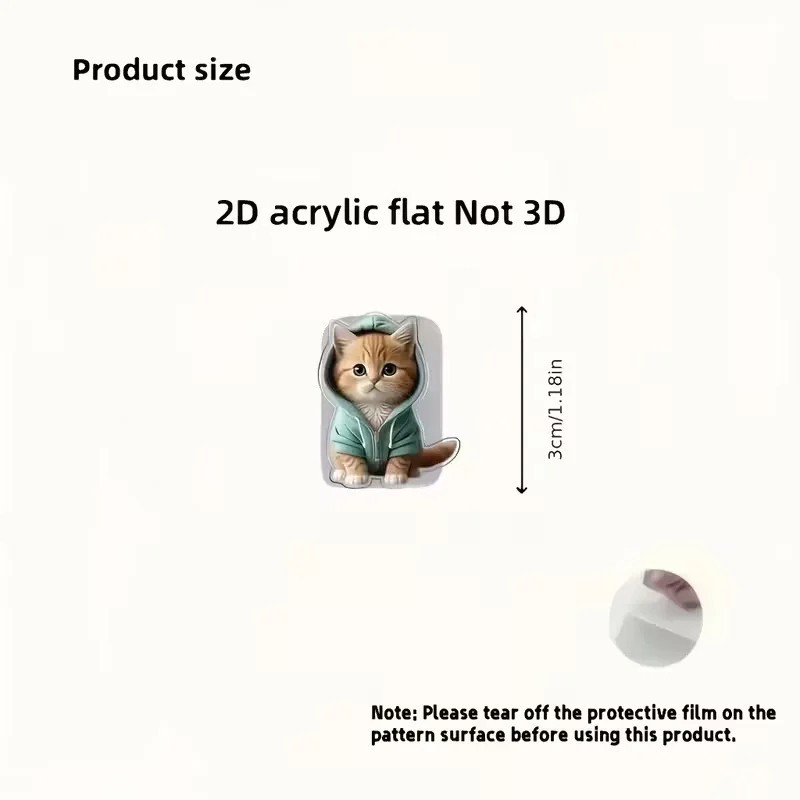 2PCS Cartoon Cat Cable Protectors – Cute Charging Cord Saver Covers for all type gallery