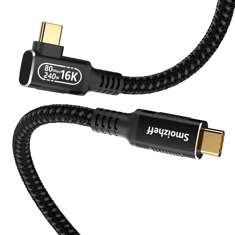 High-Speed 80Gbps USB C Cable 1.65ft - Perfect for Travel and Desktop Setup gallery
