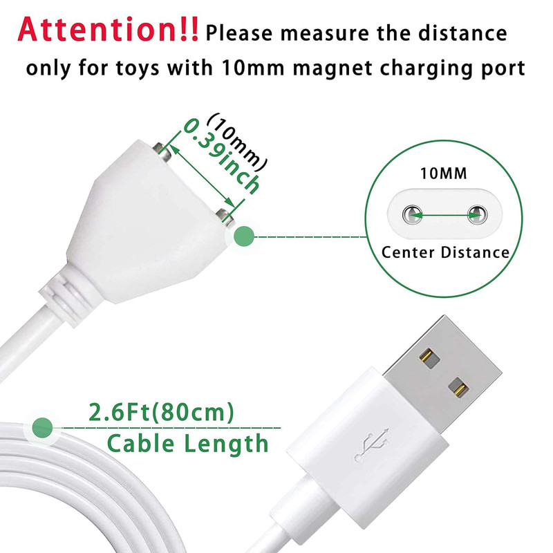 Magnetic USB DC Charger Cable Replacement Charging Cord-(10Mm/0.39Inch) gallery
