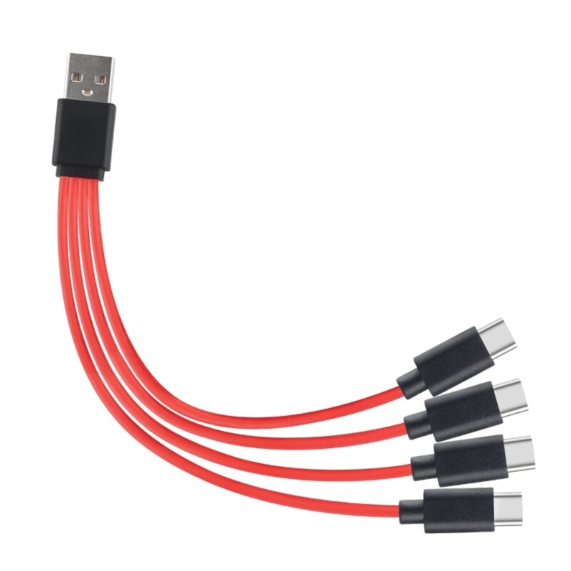 4 in 1 Convert Type C USB Cable For Tablet Laptop Phone Cord Splitter FastCharge gallery