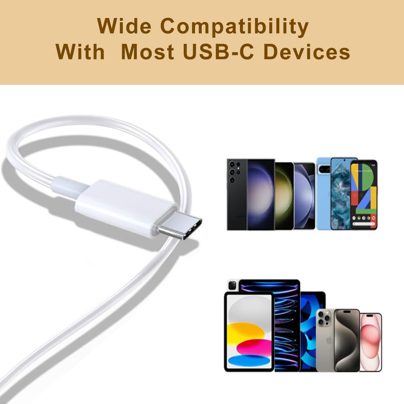 2 Pack of USB C Headphones for Iphone 17/17Pro/17Pro Max/16/16 Pro/16 Plus/16 gallery