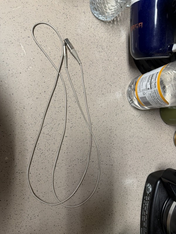 USB-C 6 Foot Braided Beige Charging Cord gallery