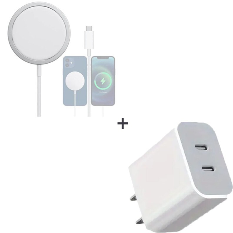 MagSafe Wireless Charger & Case iPhone 11 12 13 14 15 16 Pro / Max w 40W Adapter gallery