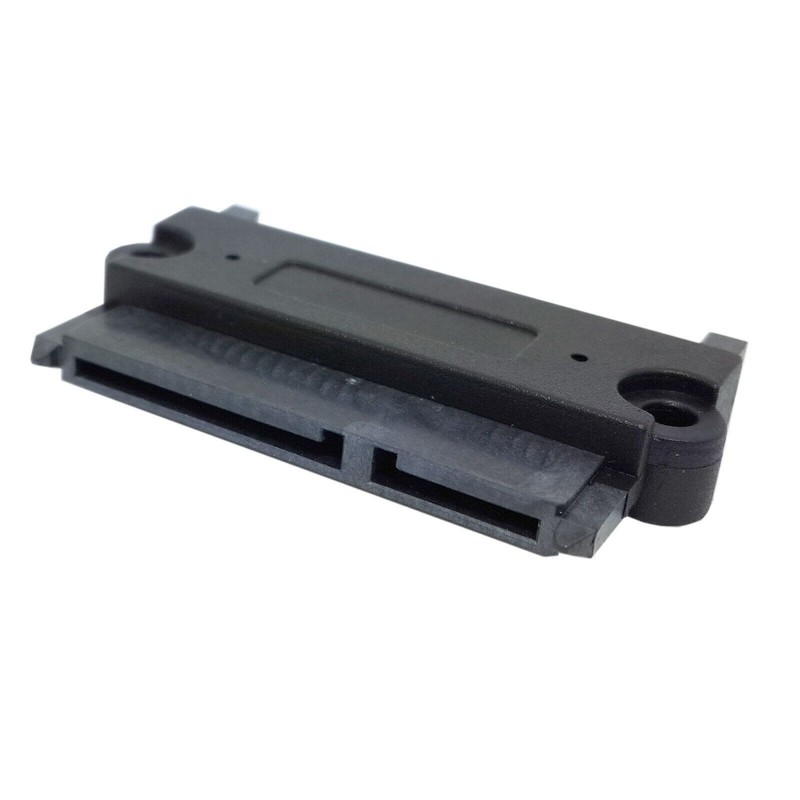 CABLECY Male to Female 22pin SATA Data Power Extension Convertor Adapter for SSD gallery