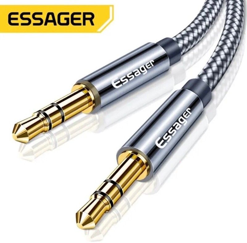 3.5mm Aux Cable Adapter Car Stereo Aux-in Audio Cord Speaker for Phones/Tablets