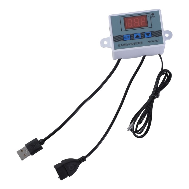 1 Set USB Temperature Control Cable with Probe For Cooling And Blowing Devices