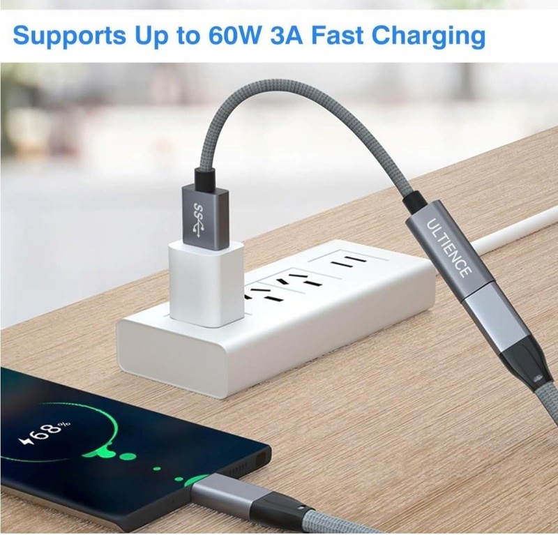 USB Type C Female To USB 3.0 Male Connector For iPhone 12/12 Mini/12 Pro Max gallery