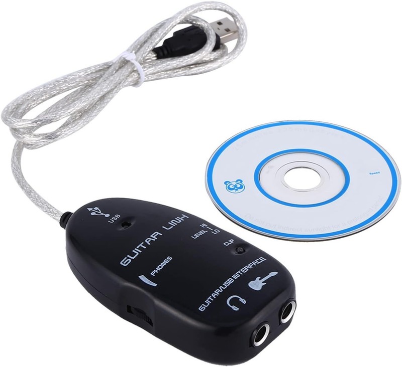 Easy Plug and Play USB Guitar Interface - Compatible with Multiple OS Systems gallery