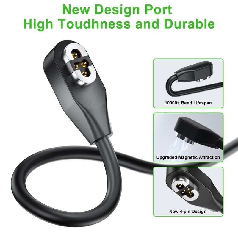 Charging Cable Compatible with SHOKZ OpenSwim Pro S710,Open-Ear Headphones Ma... gallery