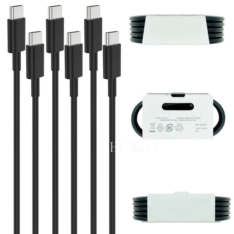 3Pack 3ft Type USB-C To Type-C Cable Fast PD Charger Cord For Samsung S22 S20 S9 gallery