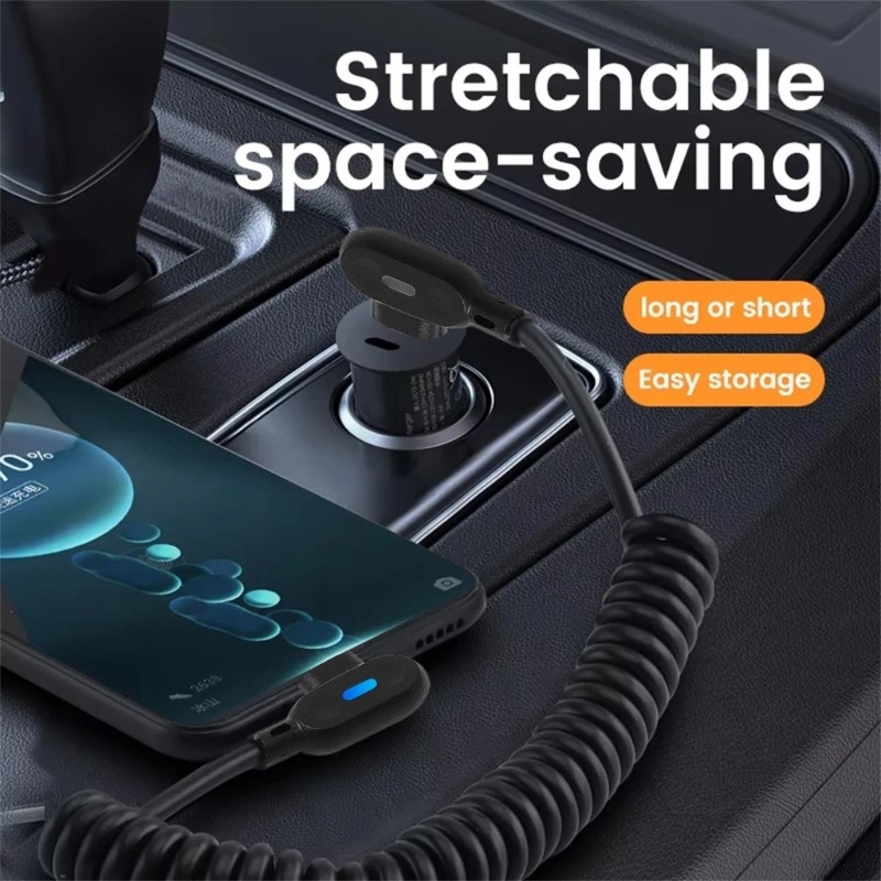 Reversible Design 6A Fast Charging Cord Double Angled Connector USB Type C gallery
