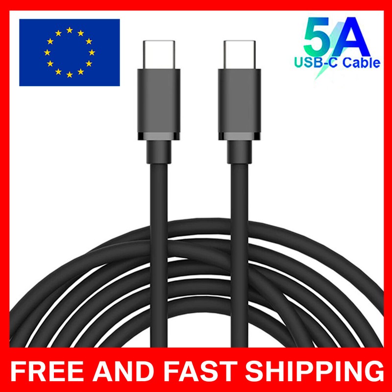 USB C to USB C Cable USB Type-C 5A Fast Charging