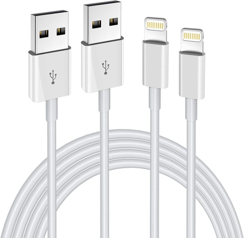 For iPhone SE 6 7 8 Plus – 2 Pack 6ft Long Cable Fast Charge USB Cord Power Wire