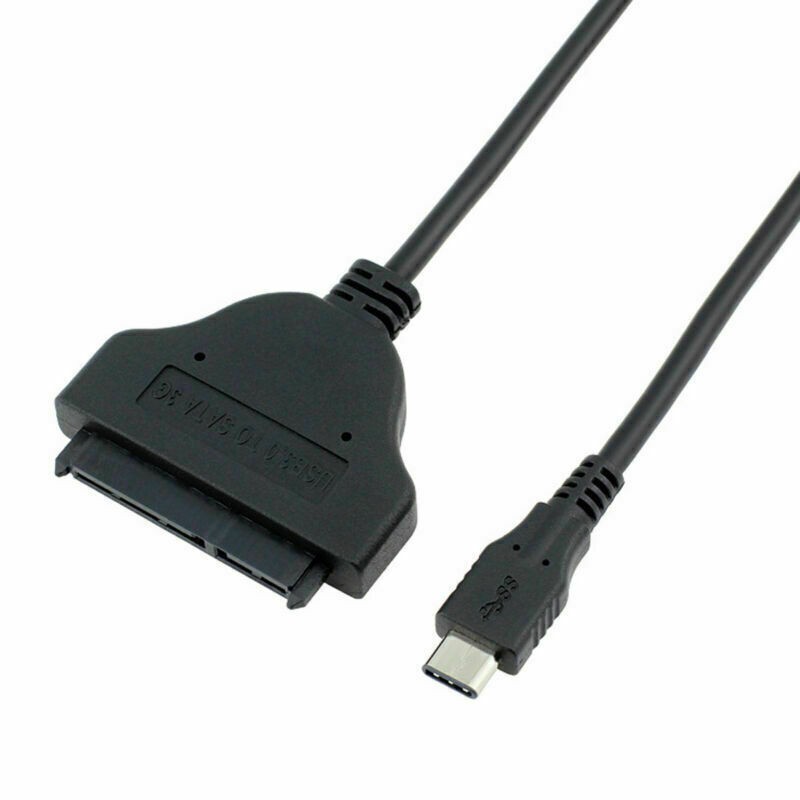 USB 3.1 Type C USB-C to SATA 22 Pin 2.5" Hard disk driver SSD HDD Adapter Cable gallery