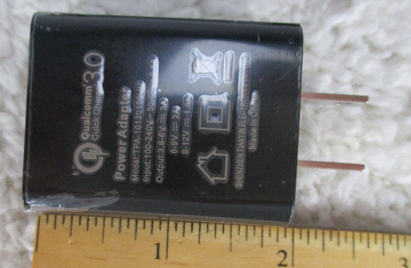 Qualcomm 3.0 Quick Charge Replacement Charger & Cable for PoptelUSA P9000 Phone gallery