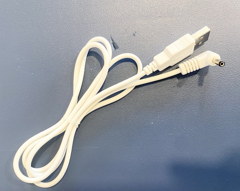 USB Type-A connector To DC barrel connector 14”