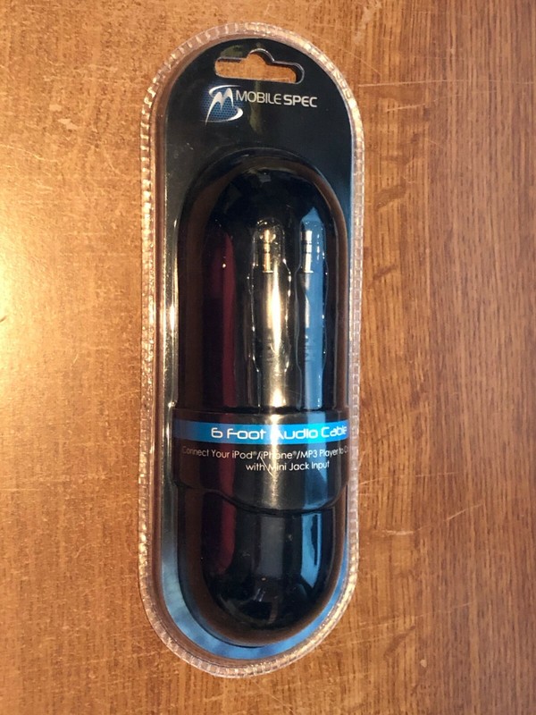 MobileSpec 6 ft Audio Cable – NIB
