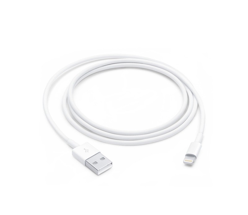 Apple Lightning to USB Cable, Lightning & USB Connectors, 2 m, White MD819AM/A