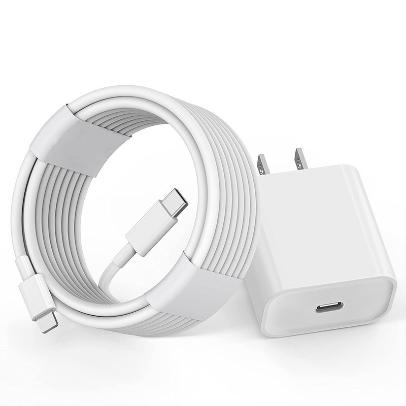 20W PD Fast Charger USB C Adapter Cable Power for iphone 14/13/12/Pro/11/XS/XR gallery