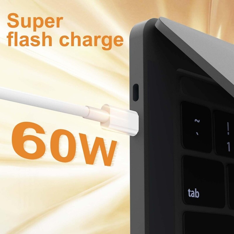 For Samsung iPhone 15 Pro Max 60W USB-C to USB C Cable Fast Charger PD Cord Lot gallery