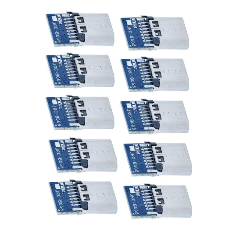 10Pcs/Set USB 3.1 Type-C Connector 14 Pins Female Socket Receptacle Adapter v