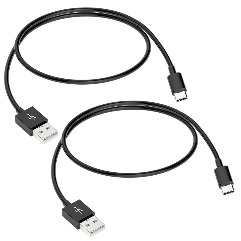 1.5FT Short USB A To C Cable Compatible With iPhone 17 16 15 Black Premium Wire
