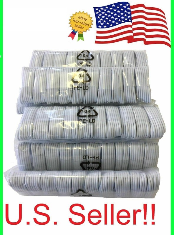 LOT 10/20/50/100 OEM Micro USB/Type-C Fast Charging Cable For Samsung iPhone LG gallery