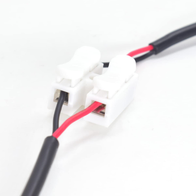 2PCS 0.3M/1FT USB 2.0 Female Pigtail 2 Wire 20AWG USB DC Pigtail DIY Power Cable gallery