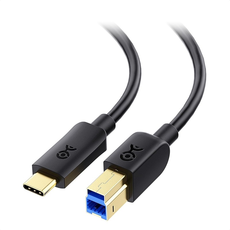 Cable Matters USB C to USB B 3.0 Cable 3.3ft Black