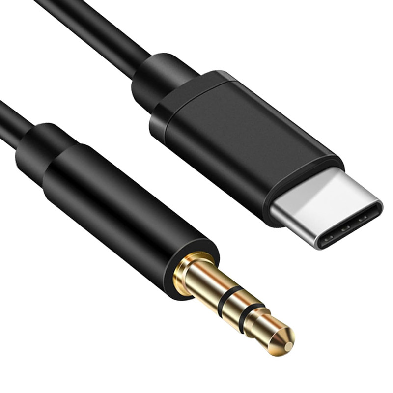 USB C to Aux Cable 3.5Ft, Type C to 3.5Mm Audio Adapter Cord, Headphone Jack Car