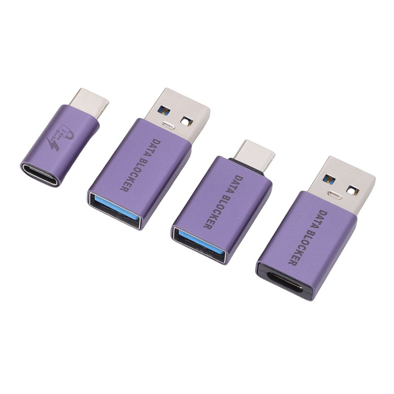 Data Blocker USB A Male To USB C Female Defender Refuse Hacking For Any USB gallery