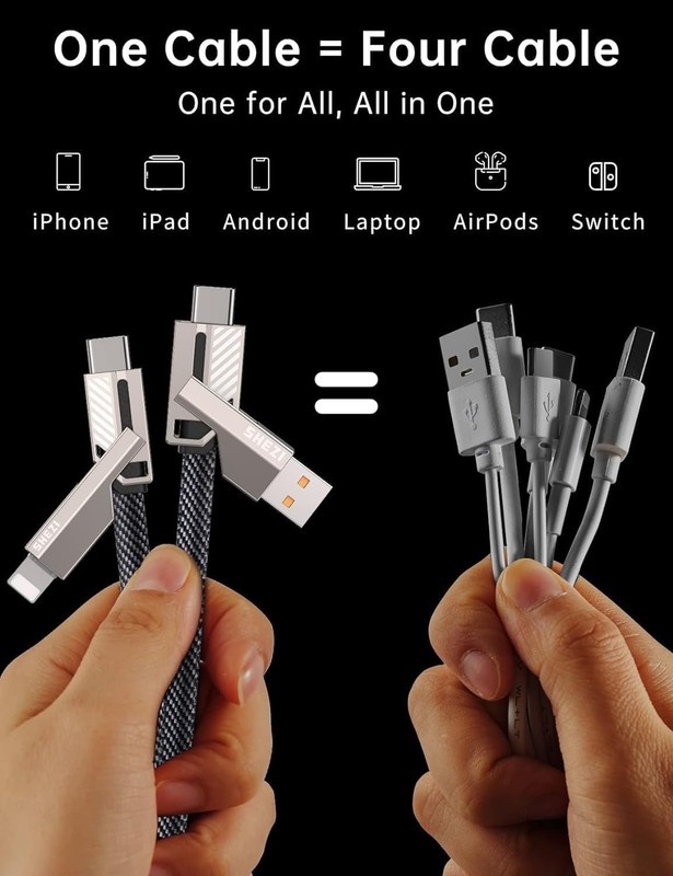 CarPlay & Android Auto Compatible Charger, 5FT Cable gallery