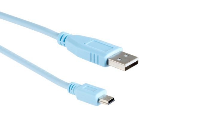 Aexus Cisco Console Cable | USB A to USB Micro-B 6 ft 1.8 Meters | CAB-USB-UB…