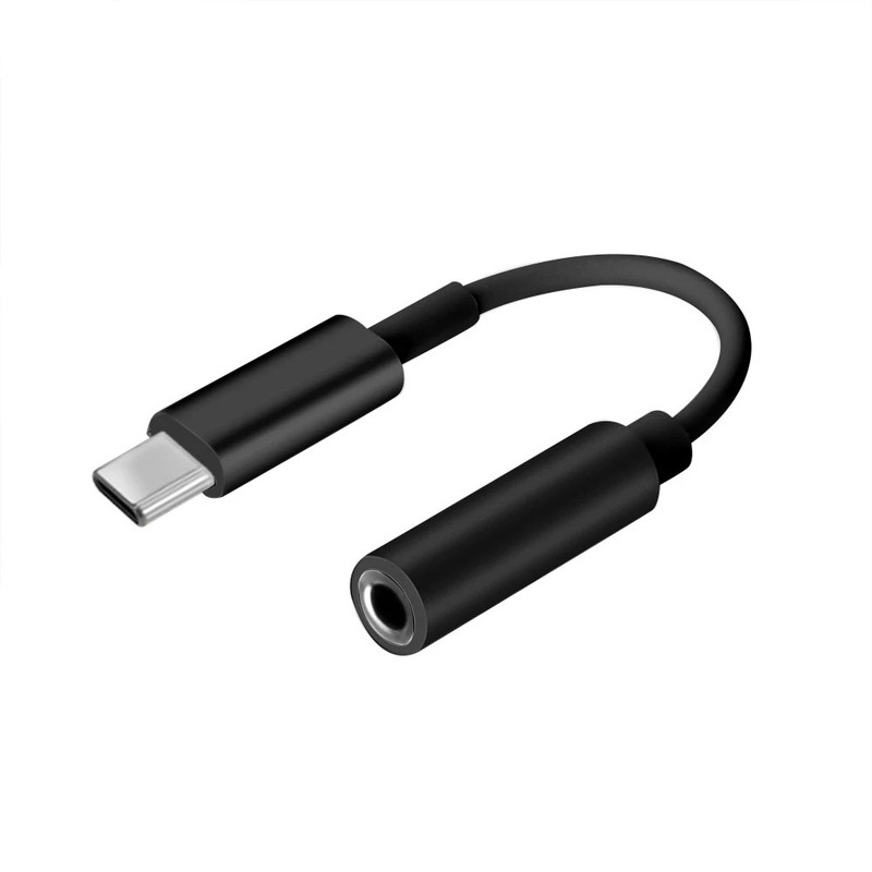2x USB C To 3.5mm Jack Earphone AUX Audio Adapter Cable for Smartphones Samsung gallery