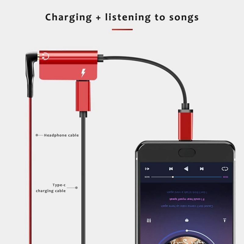 Type C Audio Adapter Jack 3.5 Cable Headphone Earphone Samsung Huawei LG Xiaomi gallery