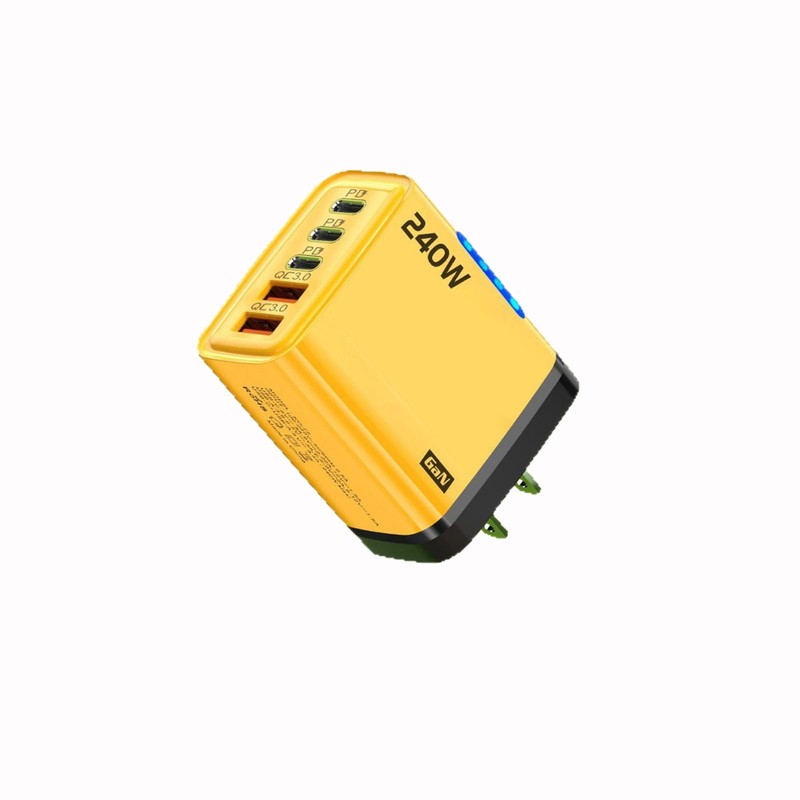 240W Supe Fast Charging USB Type C Wall Charger For Samsung iPhone Android Phone gallery
