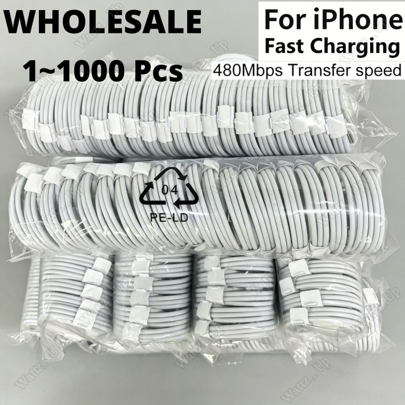 For iPhone 14 13 12 11 Pro Max XR 8 7 6 Fast Charger Cable USB Charging Cord Lot