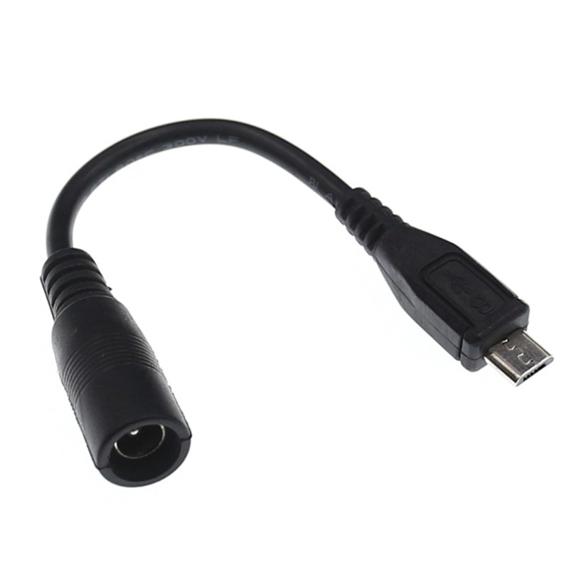5521 Female to Micro USB Charging Cable DC5.5x2.1mm to Micro USB Male Wire gallery